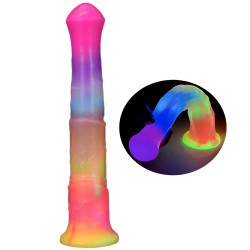 luminous silicone butt plug 16