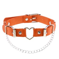 one chain love ring collar