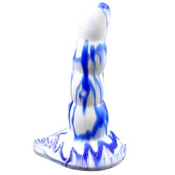 blue and white 06 butt plug