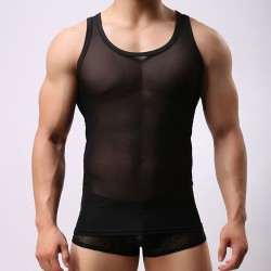 fashion and chic mesh vest for men